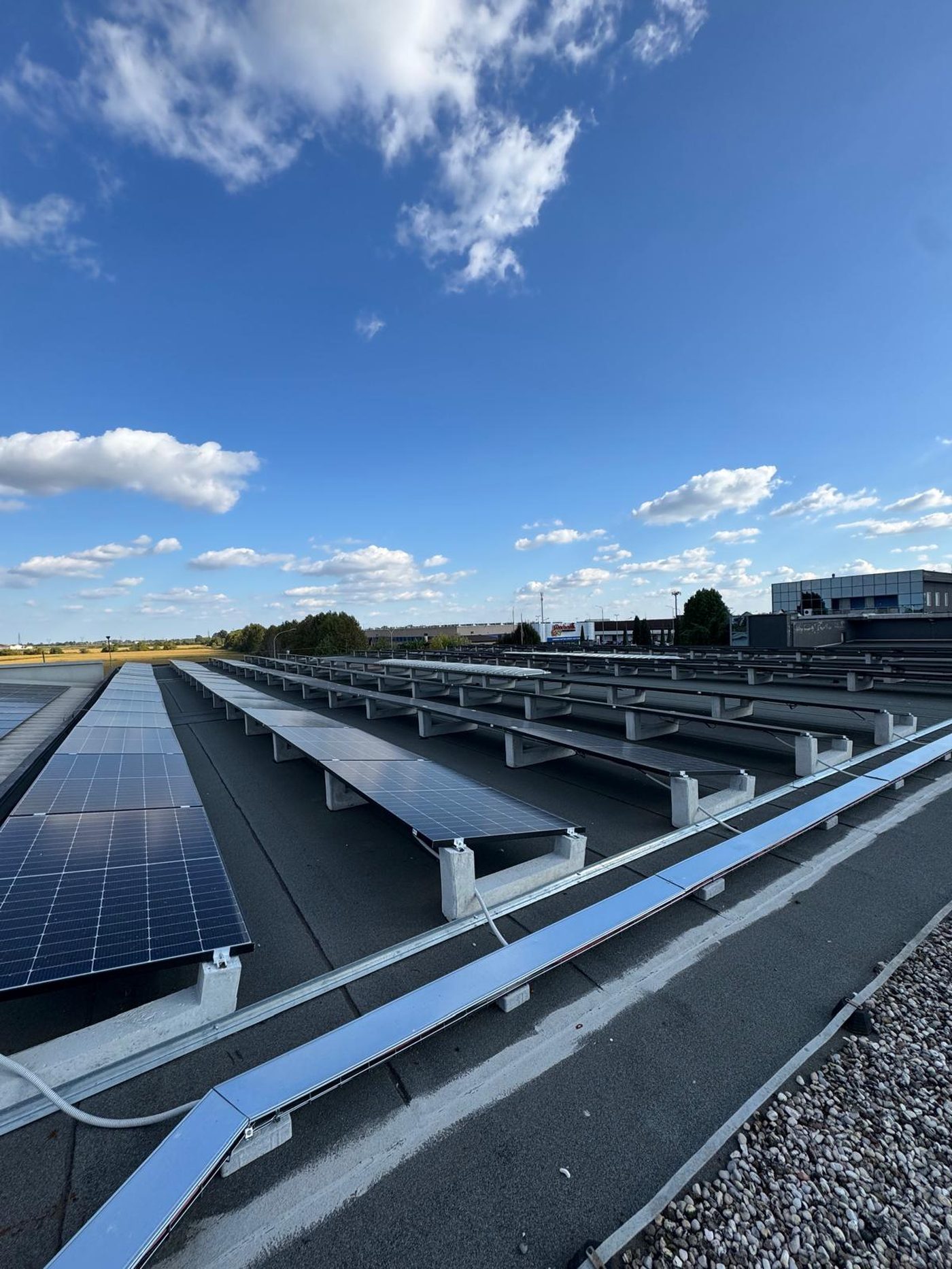 Impianto fotovoltaico in copertura
